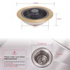 iAnomla Kitchen Sink Strainer, Upgraded 3 In 1 Pop Up
