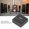 Background Music Controller Black Excellent Compatibility Miniature Size Music Switcher