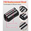21B Series 3 Shaver Replacement Heads Compatible with Braun S3