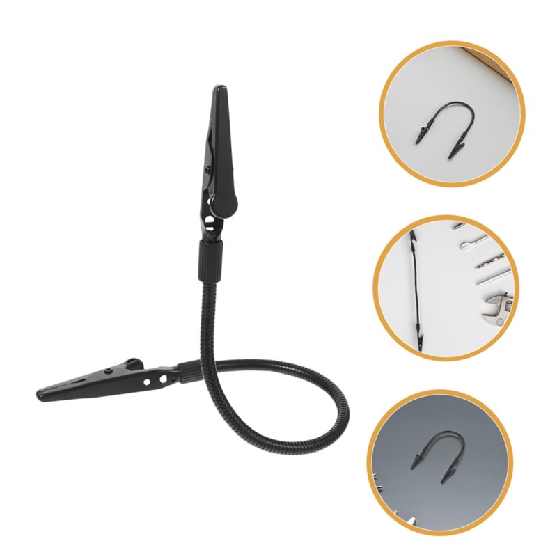 jojofuny 3pcs Dual- Soldering Helper Clips for Crafting and Welding