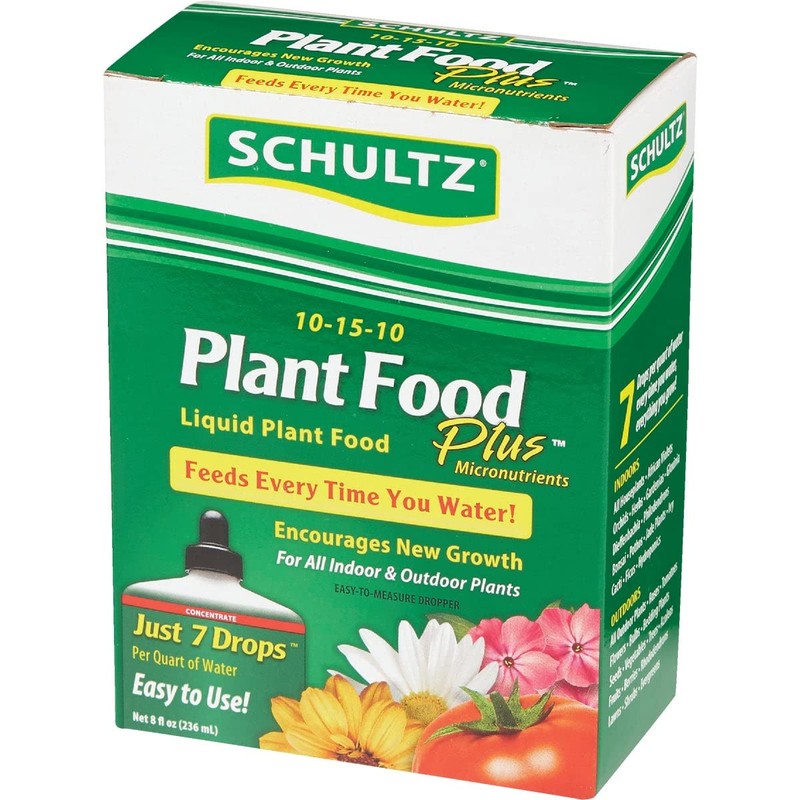 Schultz SPF45170 Purpose Liquid Plant Food 10-15-10, 8 oz. Universal