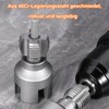 XIUWOUG Thread Cutter for Internal and External Thread of Pipes,