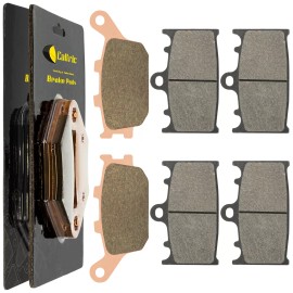 Caltric Front And Rear Brake Pads for Suzuki SV1000 SV1000S 2003 2004 2005 2006 2007