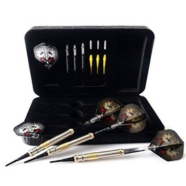 Cuesoul Dragon deluxe soft darts set, with luxury case, 16 g.