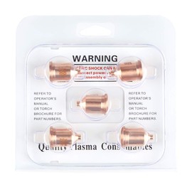 220011 100A Plasma Cutter Cutting Torch Consumables Nozzle Tips Kit for MAX1650-5 Pack
