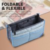 JJ PRIME - Multi Compartment Bag Handbag Insert | Expandable