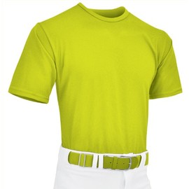 Champro Dri Gear T-Shirt (Optic Yellow, Youth Medium)