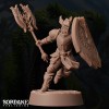 Arcane Minis Umbriel Dark Elf Paladin - Pose 1b |