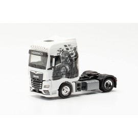 herpa 314473 Man Man TGX GX Lagoudakis 1 / Archilles, Hero of Troy Tractor Miniature Models Small Model Collectible Detailed Multi-Coloured, S