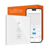 Tallifun Smart Rolladenschalter mit Prozentanzeige, Wlan Jalousie Schalter Rolladensteuerung für