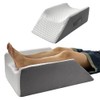 BlissfulNest Leg Elevation Pillow Cooling Fabric Leg Wedge Pillow for