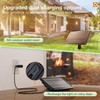 addlon 102(96+6) FT Solar String Lights Waterproof,Patio Lights Solar Powered