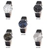 Regent Men's Analogue Quartz Watch with Leather Strap 11110832, silver,