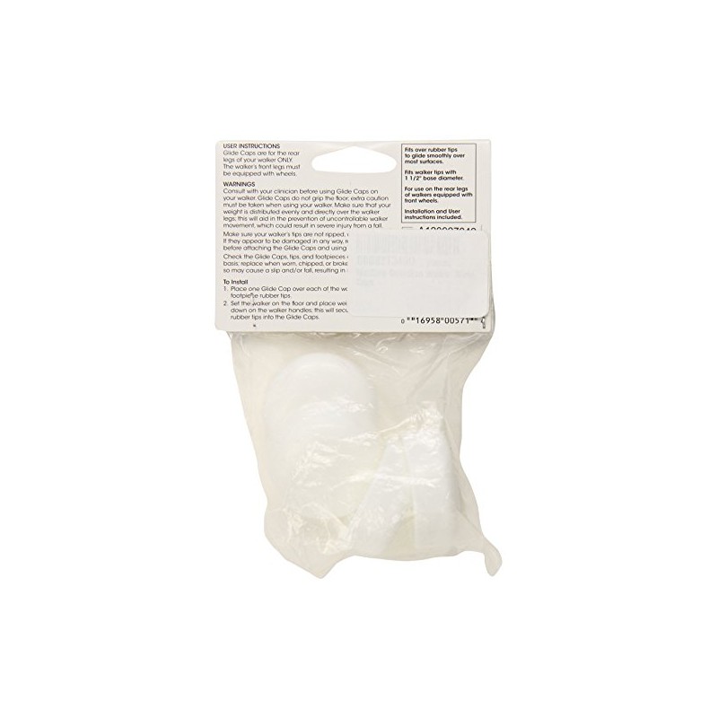 Medline Guardian Walker Glide Caps
