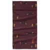 Jack Wolfskin Unisex Children's Print NECKGAITER K Winter Scarf, Boysenberry,
