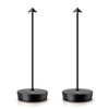 SAKRINGT 2 Pack Cordless Table Lamps Rechargeable, 6000mAh Battery Operated