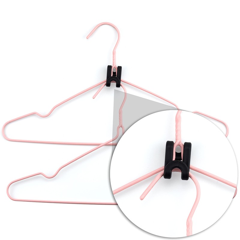 60 Pack S Shape Clothes Hanger Connector Hooks Hanger Extender