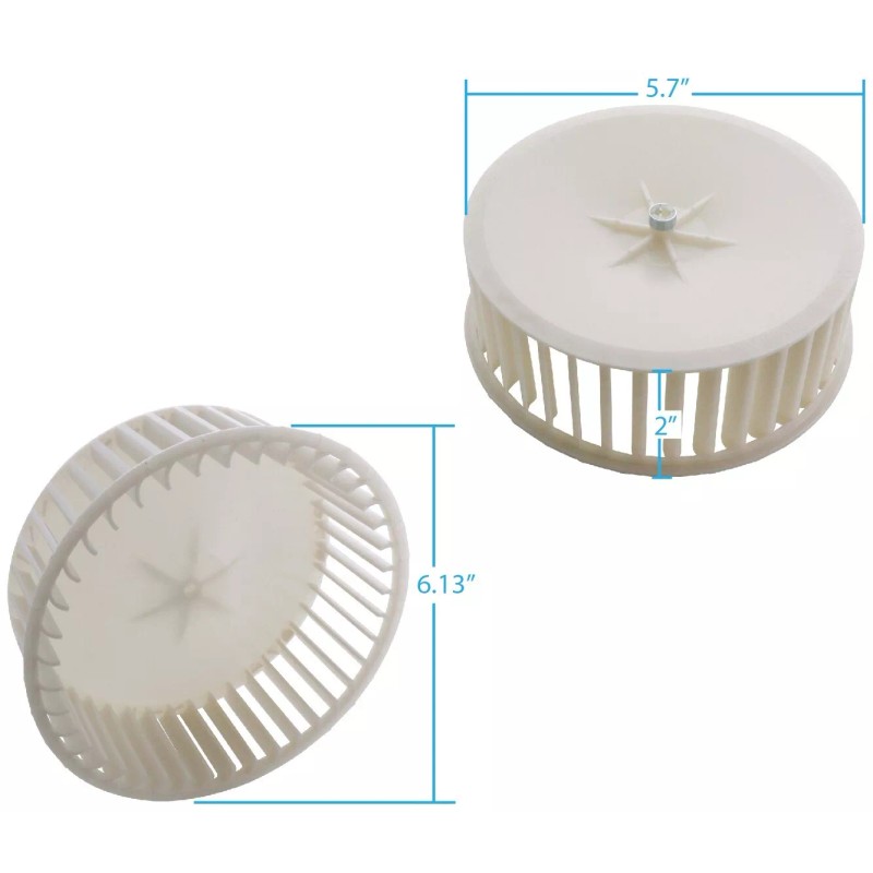 Replacement for NuTone Nutone 5901A000 Fan Blower Wheel Assembly, 5900RDC