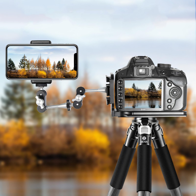 OUZRTG Multifunctional Accessory Tripod for Mini Magic Arm with 1/4