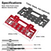 Holes Punch Locator Aluminum Alloy Cabinet Handle Hardware Jig Shelf