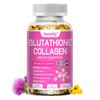 Soomiig Glutathione Collagen health Supplement，with Milk Thistle, Supports healthy skin,