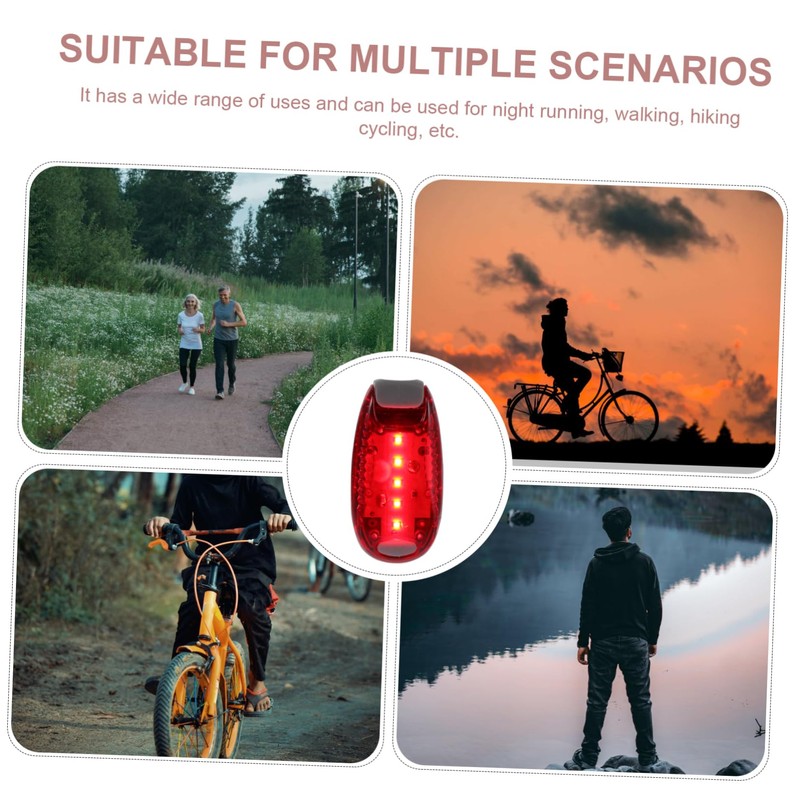 Sosoport 2pcs Running Lamp Led Light for Outdoor Activities Multi-Function