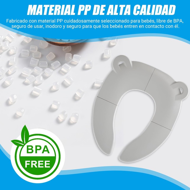 Asiento Entrenador Ba?o para Ni?os,siento Plegable