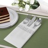 FOCUSLINE 200 Linen Feel Disposable Bathroom Napkins, Soft and Absorbent