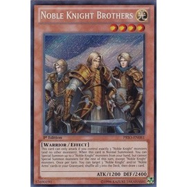 YU-GI-OH! - Noble Knight Brothers (PRIO-EN081) - Primal Origin - 1st Edition - Secret Rare
