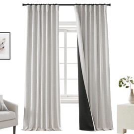PANELSBURG 96 Inch Curtains 2 Panel Set,8FT Long Blackout Room Darkening 8 FT Floor Length Curtains for Bedroom