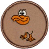 Invisible Ducks Patrol Patch - 2" Diameter Round Embroidered Patch