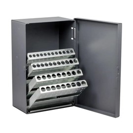 Drill America Drill Bit Index/Case, 6mm - 10mm by 0.1mm (41 Sizes), 11200, HUT4041