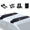 MeeFar Universal Car Soft Roof Rack Pads Luggage Carrier System
