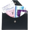 Charmoni® Leather Effect Car Document Holder, darkblue, Standard size