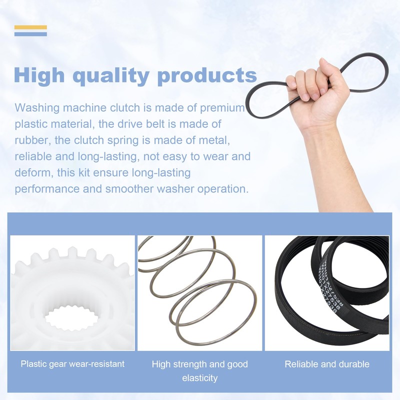 yrjns WH05X24185 Washing Machine Clutch & WH01X24434 Washer Spring &