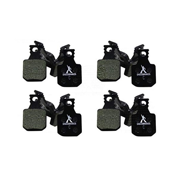 DiscoBrakes 4 Sets (16Pads) Ceramic Pro Pads for Magura MT7
