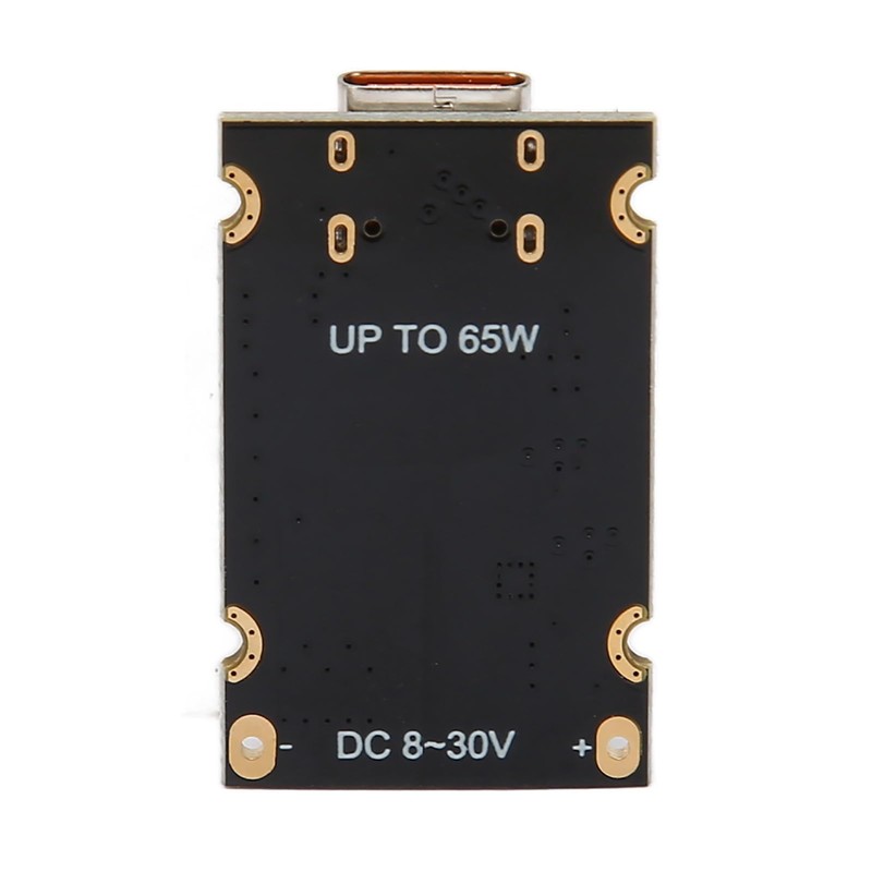 PD65W Fast Charging Module, DC 8‑32V USB C PD3.1 QC3.0