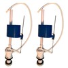 Water Saver Anti-Siphoning Lowboy Toilet Fill Valve (2 Pack)