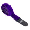 Vtar Vegan Soft Fur Design Adjustable Acoustic Electric Guitar Strap (Purple Fur)