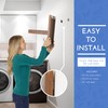 Wall Mount Ironing Board Holder - Space Saver with Hardware