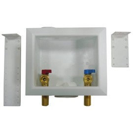 Jones Stephens B05940 WASHING MACHINE VALVE BOX 1/2 MIP/SWEAT C/O