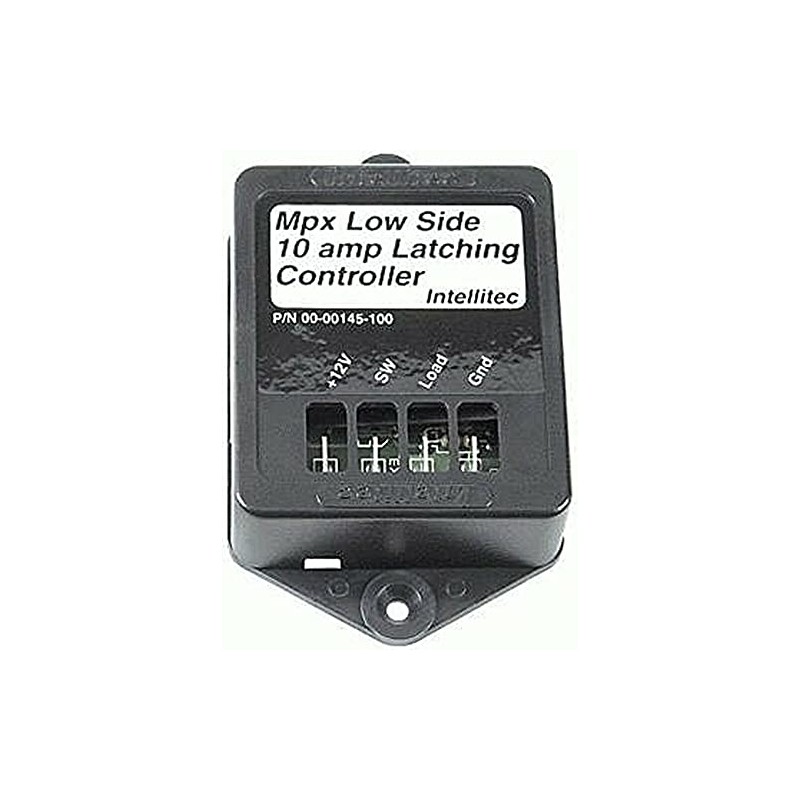 Intellitec 0000145100 10 Amp Monoplex Water Pump Control, Black