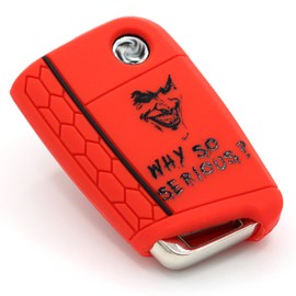 VB Key Case for 3-Button Car Key Silicon Cover Key Cover Protective Cover