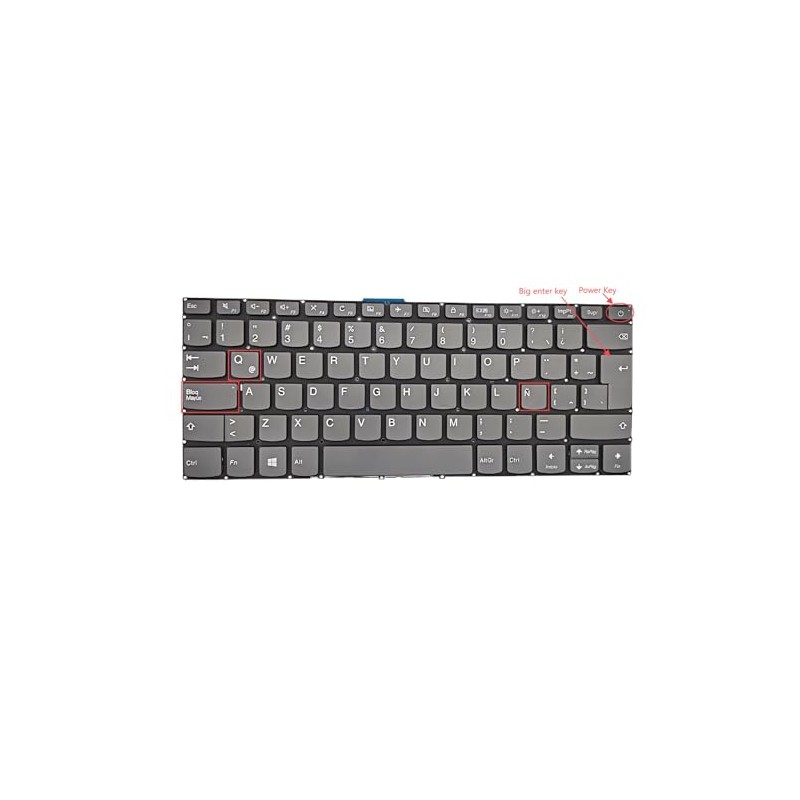 Replacement Keyboard Latin Spanish layout For Lenovo IdeaPad 320-14ISK 320-14IKB