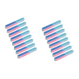 Beavorty 16pcs Professional Nail Buffering Blocks Sides Steps for Polishing Nails Washable Sanding Tool for Manicure Pedicure for Women
