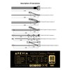 Apevia ATX-GX650W Galaxy 650W 80+ Gold Certified Active PFC ATX