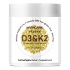 Vitaminas K2 200mcg + D3 10000iu 2 En 1 120