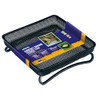 Gardman A01305 Compact Ground Feeder Tray - Black, 18x18x5 cm