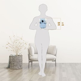 Doindute Plush Koala Stuffed Animal Toy, Soft Cuddly Plushie Hugger Toy for Boys & Girls, Gifts for Kids or Girlfriend, 9.5 Inches