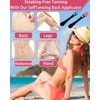JIPUKE 2Pcs Self Tanning Back Applicator, Lotion Applicator for Back,